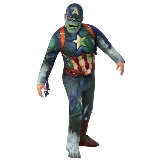 Kostýmy - Marvel’S What If – Adult Zombie Captain America