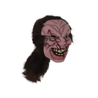 Masky, škrabošky - Zombie maska s vlasy