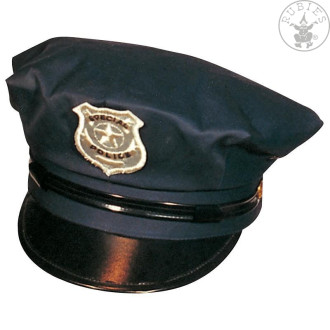 Klobúky , čiapky , čelenky - Policejní čepice dětská vel. 55