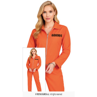 Kostýmy - Väzenkyňa dámsky kostým