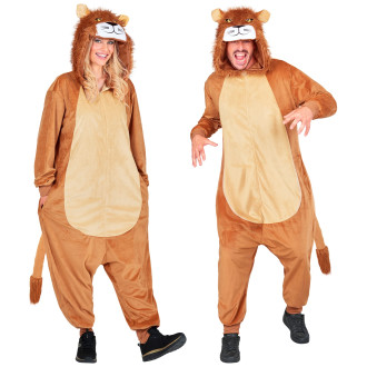 Kostýmy - Widmann Plyšový overal lev