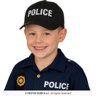 Klobúky , čiapky , čelenky - Dětská policejní kšiltovka – Police