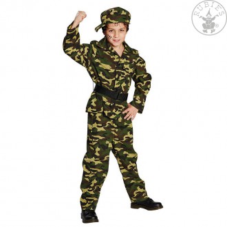 Kostýmy - Vojak - kostým s čiapkou