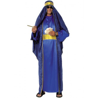 Kostýmy - ARAB - modrozlatý kostým