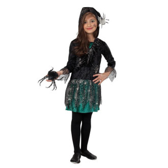 Kostýmy - Pavúčí dievča - šaty s kapucňou
