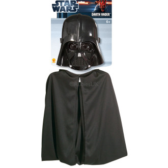 Kostýmy - Detský kostým Darth Vader maska ​​+ plášť - licencia