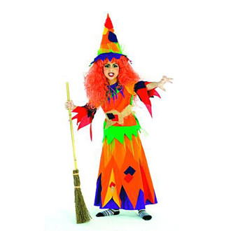 Kostýmy - Hexe Kunterbunt - kostým čarodejnica