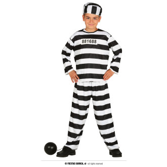 Kostýmy - Väzeň detský - karnevalový kostým