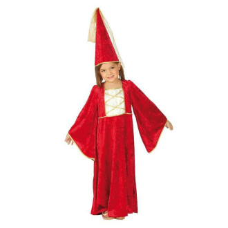 Kostýmy - Zámocká pani s klobúkom - detský karnevalový kostým