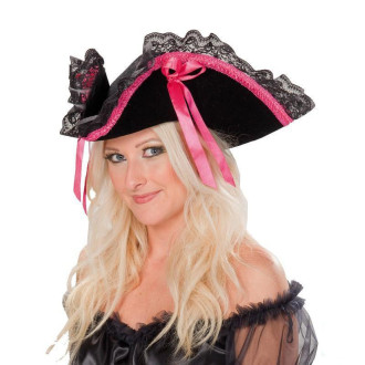 Klobúky , čiapky , čelenky - Piraten - Lady ružový