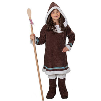 Kostýmy - Eskimácke dievča - kostým