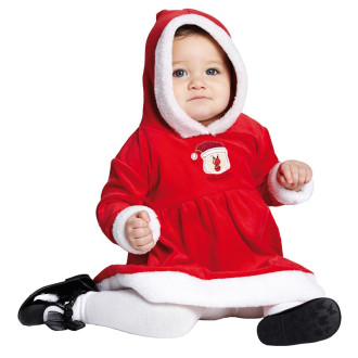 Kostýmy - Detský kostým slečna Santa