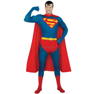 Kostýmy - 2nd Skin Superman - licenčný kostým