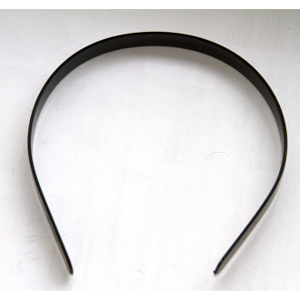 Klobúky , čiapky , čelenky - Vlasová spona - čelenka plast čierna
