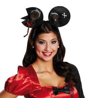 Klobúky , čiapky , čelenky - Spona Miki s myškou