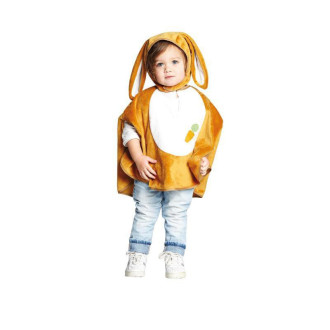 Kostýmy - Detská pelerína s kapucňou - zajačik