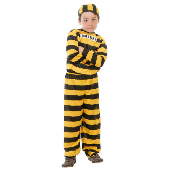 Kostýmy - Kostým väzeň žltý