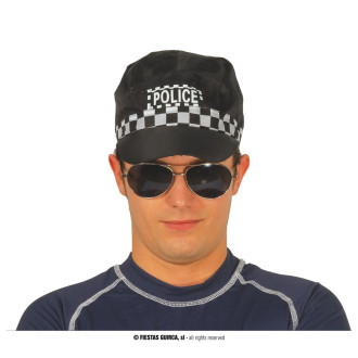Klobúky , čiapky , čelenky - Policajná čiapka