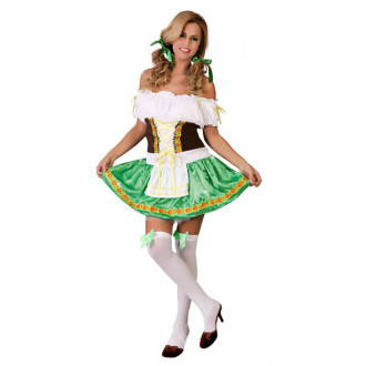 Kostýmy - Tyrolanka zelená - kostým