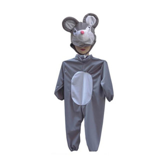 Kostýmy - Kombinéza s kapucňou - myška L