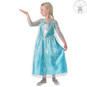 Kostýmy - Elsa  Premium Dress Frozen Child