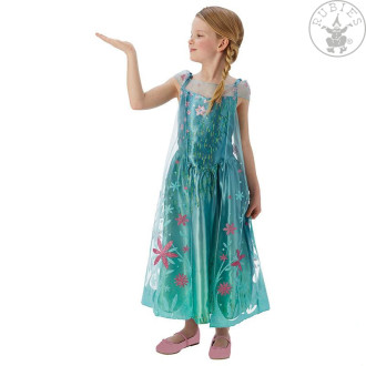 Kostýmy - Elsa Fever Dress Frozen Child - Elsa letný kostým