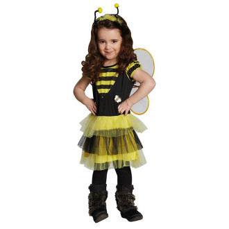 Kostýmy - Včielka - šaty s krídlami