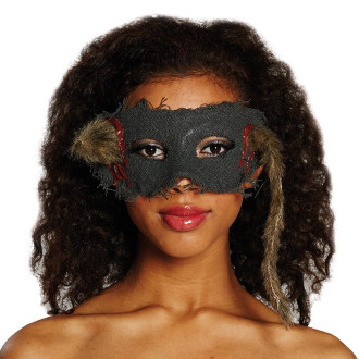 Masky, škrabošky - Hororová maska ​​s potkanom