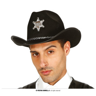 Klobúky , čiapky , čelenky - Pánsky kovbojský klobúk s hviezdou