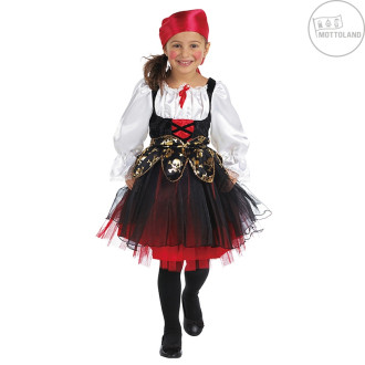 Kostýmy - Pirátsky kostým detský s šatkou na hlavu