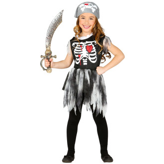 Kostýmy - Pirátka - skeleton