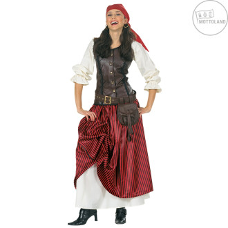 Kostýmy - Deluxe pirate lady