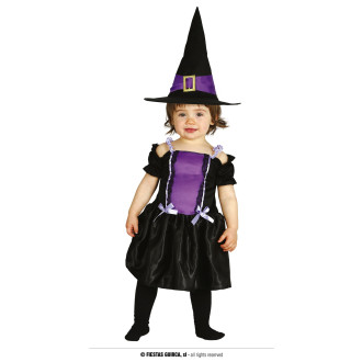 Kostýmy - Kostým fialové čarodejky 6 - 12 mesiacov