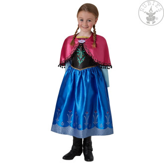 Kostýmy - Anna Deluxe Frozen Child - licencia