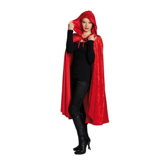 Kostýmy - Zamatový plášť červený