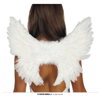 Doplnky - Biela anjelská krídla Guirca