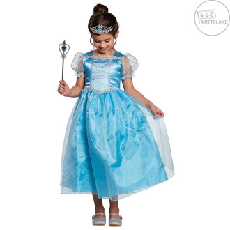 Kostýmy - Modrá princezná Elli - kostým