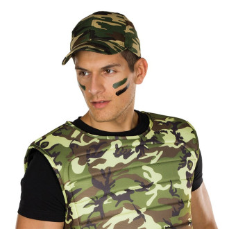 Klobúky , čiapky , čelenky - Armádní čiapka - Army Cap