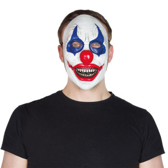 Masky, škrabošky - Maska klaun s úsmevom