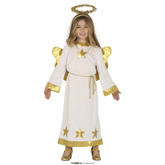Kostýmy - Detský anjel zlatý