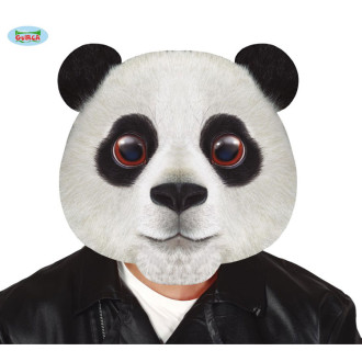 Masky, škrabošky - Plastová maska - panda