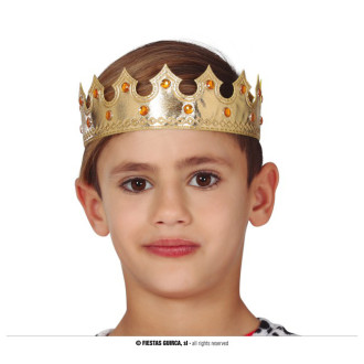 Doplnky - Koruna kráľovská detská - plast