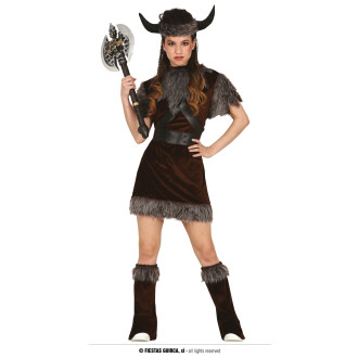 Kostýmy - Viking - dievčenské kostým