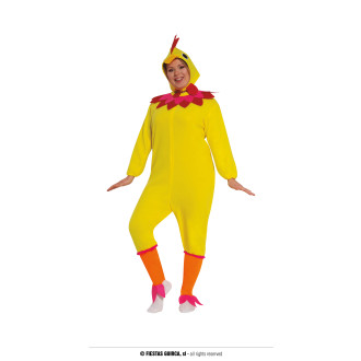 Kostýmy - Dámsky kostým sliepky XL