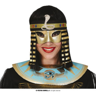 Masky, škrabošky - Egyptská maska ​​Kleopatra