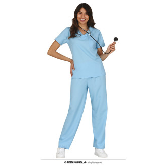 Kostýmy - Zdravotná sestrička modrá
