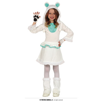 Kostýmy - Dievčenské kostým ľadový medveď