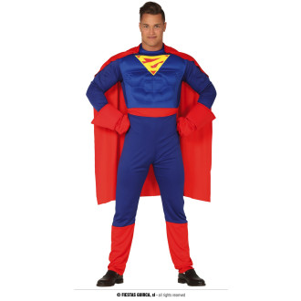Kostýmy - Superboy kostým s vypchávkami