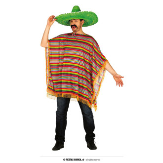 Kostýmy - Mexické poncho