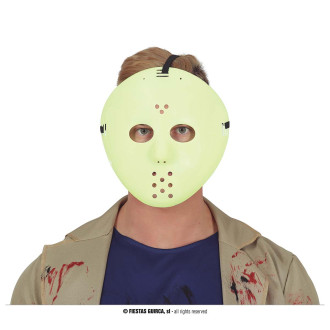 Doplnky - Hokejová mask fluoreskujúca